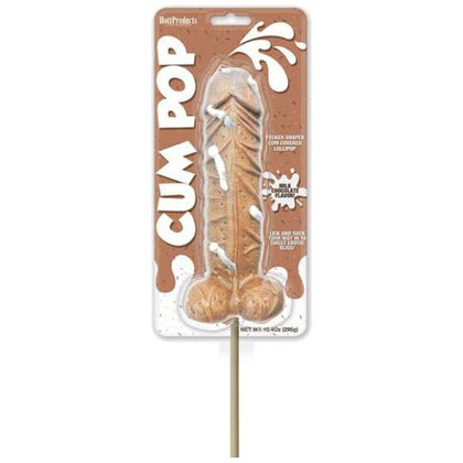 Hott Products Cum Cock Pops Milk Chocolate Flavored Pecker Shaped Lollipops