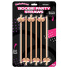 Boobie Straws Beige 6 Pack - Adult Party Ice Breaker, Boobylicious Fun! - Adult Naughty Store