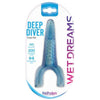Hott Products Tongue Star Deep Diver Vibe Blue - Powerful Vibrating Tongue Stimulator for Intense Oral Pleasure