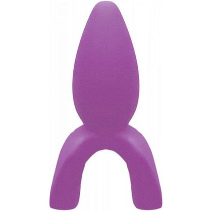 Stealth Rider Vibe Mouth Grip Purple - Powerful Tongue Star Pleasure Probe for Intense Orgasms - Unleash Sensual Bliss with Model TRV-500 - For Both Anal and Vaginal Stimulation - Adult Naughty Store