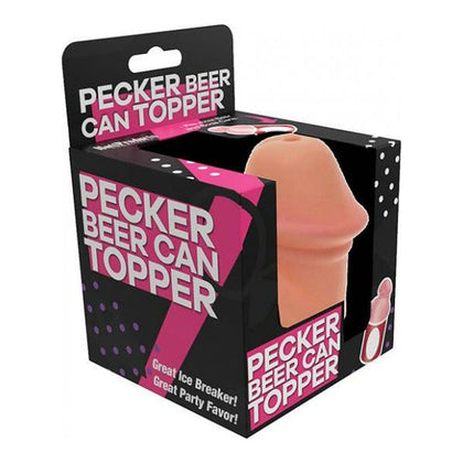 Introducing the Pecker Beer Can Topper: The Ultimate Party Pleasure Enhancer for Adults!