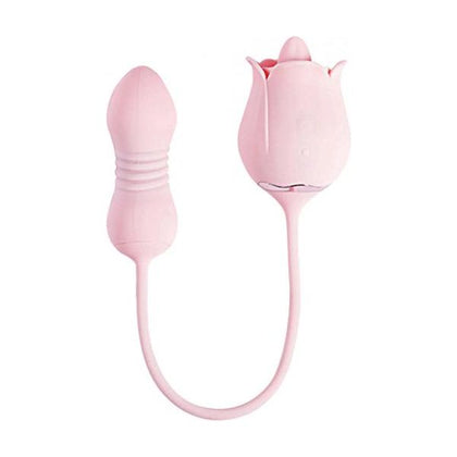Fiona Plus Rose Clit Licking Stimulator & Thrusting Egg - Pink

Introducing the SensaPlay Fiona Plus Rose Clit Licking Stimulator & Thrusting Egg - The Ultimate Dual-Action Pleasure Experience for Women