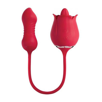 Fiona Plus Rose Clit Licking Stimulator & Thrusting Egg - Red

Introducing the SensaPleasure Fiona Plus F16R Clit Licking Stimulator & Thrusting Egg - Red: The Ultimate Dual-Action Pleasure Device for Mind-Blowing Stimulation