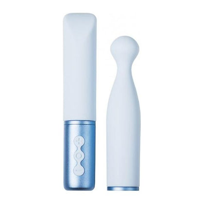 Naughty Collection Blu Bundle Interchangeable Heads Vibrator - Model NCV-001: Ultimate Clitoral Pleasure Experience for Women - Blue - Adult Naughty Store