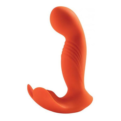 Crave 3 G-Spot Vibrator with Rotating Massage Head & Clit Tickler - Model C3-Orange - Women's Pleasure Toy