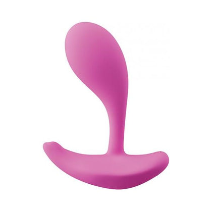 Introducing the LuvFul Oly App-controlled Wearable Clit & G Spot Vibrator - Model S02, Unisex, Pink