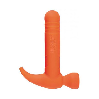 Introducing LOVE TAP Hammer Vibrator Model HV-07 for Women - Orange: The Ultimate Sensation for External & Internal Pleasure