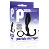 P-Zone Advanced Thick Prostate Massager Black - Intense Pleasure for Men's Sensational Perineum Stimulation