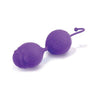 Icon Brands S-Kegels Silicone Balls - Model S1 Purple: Premium Kegel Balls for Women's Pelvic Floor Strengthening and Sensual Pleasure