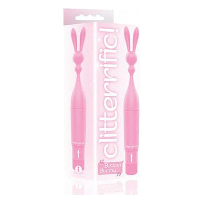 9's Clitterific! Button Bunny Clitoral Stimulator - Pink: The Ultimate Pleasure Buddy for Intense Clitoral Stimulation