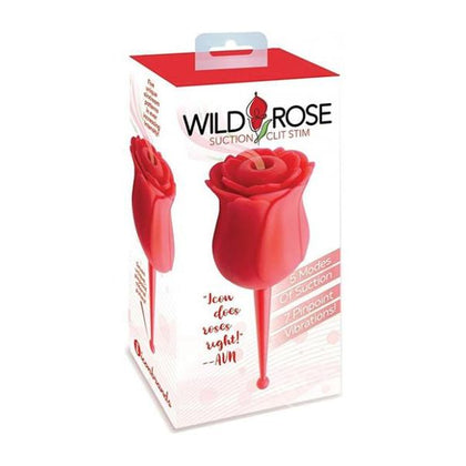 Wild Rose Le Pointe Vibrator - Red: The Ultimate Pleasure Experience for Women - Adult Naughty Store