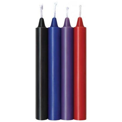 Icon Brands Make Me Melt Sensual Warm Drip Candles - Passion Tones 4 Pack: The Ultimate Erotic Experience for Intense Pleasure - Adult Naughty Store