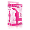 Icon Flirtfinger Bunny Vibrator - Model 9's Pink - For Tantalizing Clitoral Stimulation