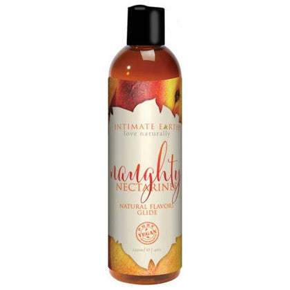Intimate Earth Natural Flavors Glide - 120 Ml Naughty Nectarines