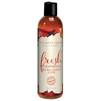 Intimate Earth Natural Flavors Glide - 60ml Fresh Strawberries

Introducing the Intimate Earth Natural Flavors Glide - 60ml Fresh Strawberries, the Perfect Sensual Delight for All Genders, Delivering Unmatched Pleasure in a Refreshing Strawberry Scent.