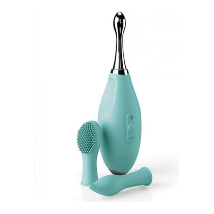 Jimmyjane Focus Pro Sonic Stimulator - Model 610, Rechargeable Clitoral Massager in Teal