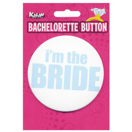 Kalan Bachelorette Button - I'm The Bride | White 3