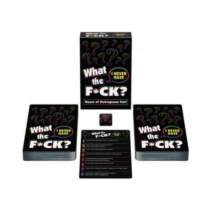 Kheper Games What The Fuck? I Never Have Adult Game - A Hilarious and Provocative Party Game for 3 or More Players