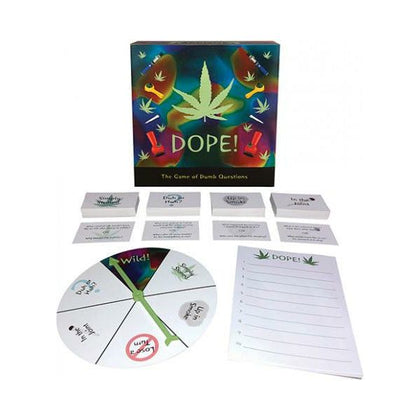 Introducing the SensaDope 3000 Deluxe Dopey Friends Trivia Game - The Ultimate Test of Dopeness!