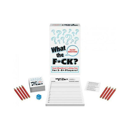 Introducing the Unfiltered Pleasure Seekers' Delight: The What The F*ck Filthy Questions Adult Game