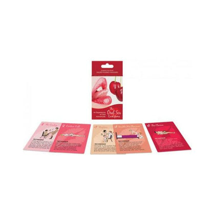 Kheper Games Oral Sex Card Game - Explore 50 Pleasurable Foreplay and Oral Sex Positions for Him and Her, Enhance Intimacy and Adventure, Adult Bedroom Game, Multi-Colored