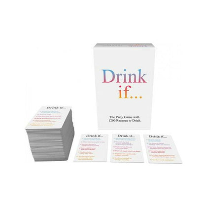 Introducing the Sensual Pleasures Drink If Card Game - The Ultimate Drinking Experience! - Adult Naughty Store