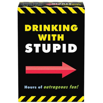 Kheper Games Drinking With Stupid Game - The Ultimate Party Game of Hilarious Confessions and Drinks - Adult Naughty Store