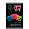 Kheper Games Glow In The Dark Sex Dice Game - Exciting Intimacy Enhancer for Couples - Set of 3 Sensual Dice for Spicing Up Bedroom Play - Unisex Pleasure - Glowing Green - Adult Naughty Store