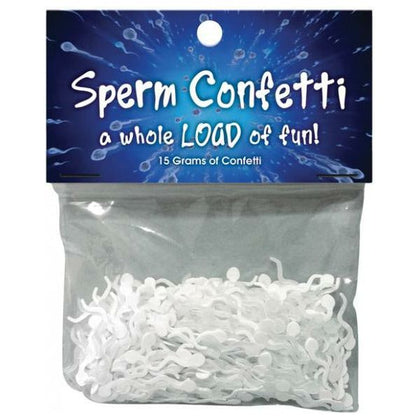 Kheper Games Sperm Confetti - Fun Party Accessory for Adults - Model: SC-15 - Unisex - Adds a Playful Touch to Any Celebration - White