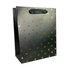 Elegant Occasions Polka Pot Gift Bag - Black/Gold: 10