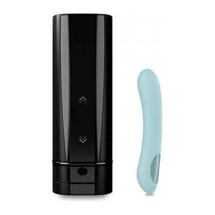 KIIROO Onyx+ and Pearl2+ Couple Set - Turquoise: The Ultimate Interactive Couples Experience for Intense Pleasure - Adult Naughty Store