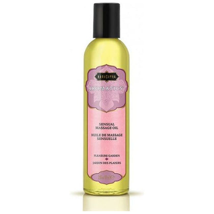 Kama Sutra Aromatics Massage Oil Pleasure Garden 2oz - Sensual Massage Oil for Deep Relaxation and Intimate Pleasure - Adult Naughty Store