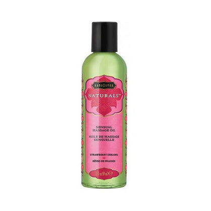 Kama Sutra Naturals Massage Oil - 2 Oz Strawberry Dreams - Adult Naughty Store