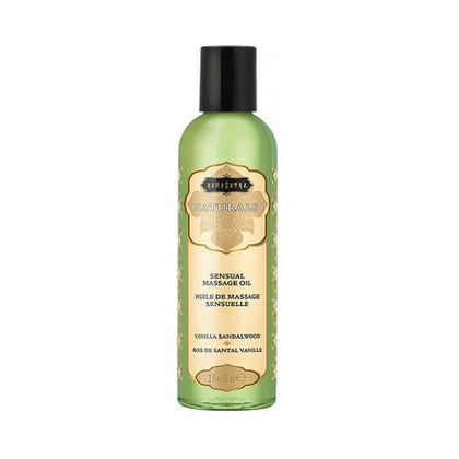 Kama Sutra Naturals Massage Oil - 2 Oz Vanilla Sandalwood - Adult Naughty Store