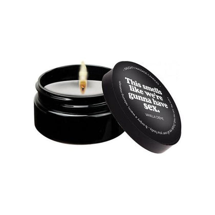 Kama Sutra Mini Massage Candle - 2 Oz | Sensual Vanilla Creme Scented | Intimate Warmth and Relaxation | Gender-Neutral | Body Pleasure Enhancement - Adult Naughty Store