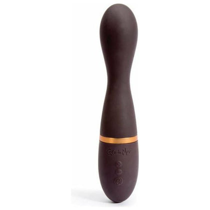 Coco De Mer Emmeline Pleasure Wand Brown - Luxurious Silicone G-Spot Vibrator for Women's Intimate Pleasure - Adult Naughty Store