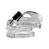 Locked In Lust The Vice Mini V2 - Clear: The Ultimate Unisex Chastity Cage for Intimate Control and Pleasure - Adult Naughty Store