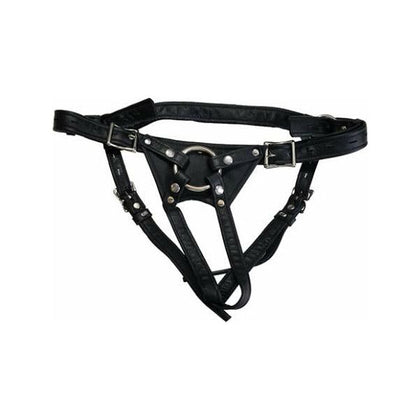 Locked In Lust Crotch Rocket Strap-On Large - Black: The Ultimate Male and Female Pleasure Device - Adult Naughty Store