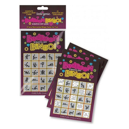 Introducing the Sensational Pleasure Bedroom Bingo Scratch-off Game for Couples - The Ultimate Foreplay and Sex Activity Experience!