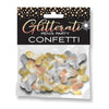 Little Genie Glitterati Confetti Penis Party Decorations - Vibrating Pleasure Enhancer - Model X1 - Male - Intimate Fun - Silver - Adult Naughty Store