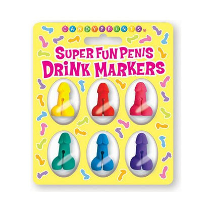 Super Fun Cocktail Markers - Set Of 6 - Adult Naughty Store