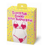 Super Fun Heart Shaped Gummy Bikini Set - The Tempting Delight for Sensual Pleasure in Vibrant Red - Adult Naughty Store