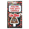 Candyprints Ur'Da You're the Sh't Party Candle - Adult Celebration Candle for Sensual Pleasure - Black - Adult Naughty Store