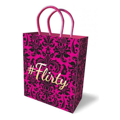 Little Genie Flirty Pink Gift Bag - Luxurious Adult Toy Packaging for Playful Pleasures