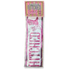 Little Genie Western-themed Gettin Hitched Bride Party Sash - White with Pink Lettering
