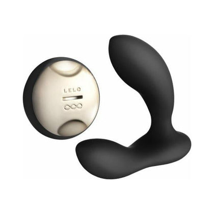Lelo Hugo Remote Control Silicone Prostate Massager - Model H-RC-PM-BLK - Men's Pleasure - Black