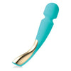 LELO Smart Wand 2 Large Aqua Blue - Powerful Waterproof Wireless Wand Massager for Targeted Pleasure - Model SW2L-AB - Adult Naughty Store