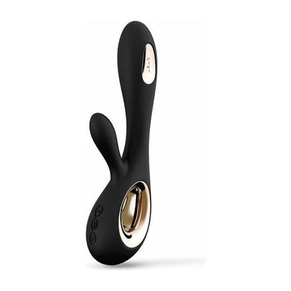 Lelo Soraya Wave - Black: Luxurious Dual-Action Clitoral and G-Spot Stimulator - Adult Naughty Store