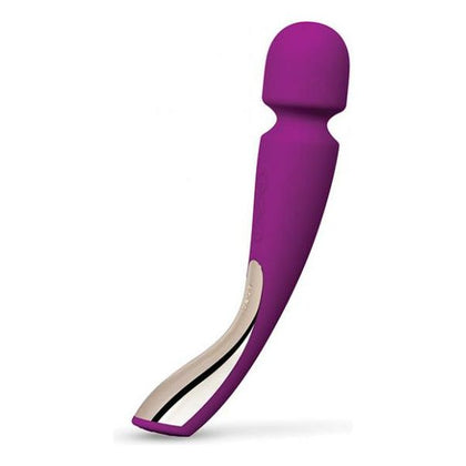 LELO Smart Wand 2 Medium - Deep Rose: Luxurious Full-Body Massager for Unlimited Pleasure and Relaxation - Adult Naughty Store