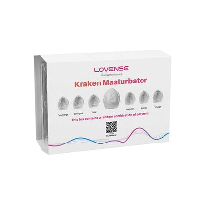 Lovense Kraken 6-Pack White Masturbator Eggs for Men - Unique Textures, Super Soft TPE, Non-Slip Grip